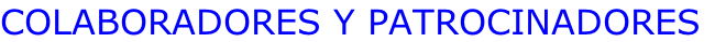 COLABORADORES Y PATROCINADORES